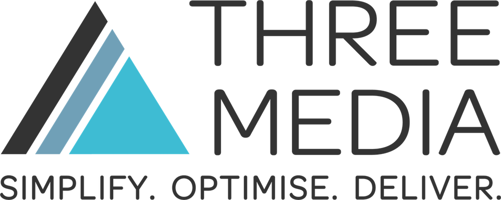 Three Media logo